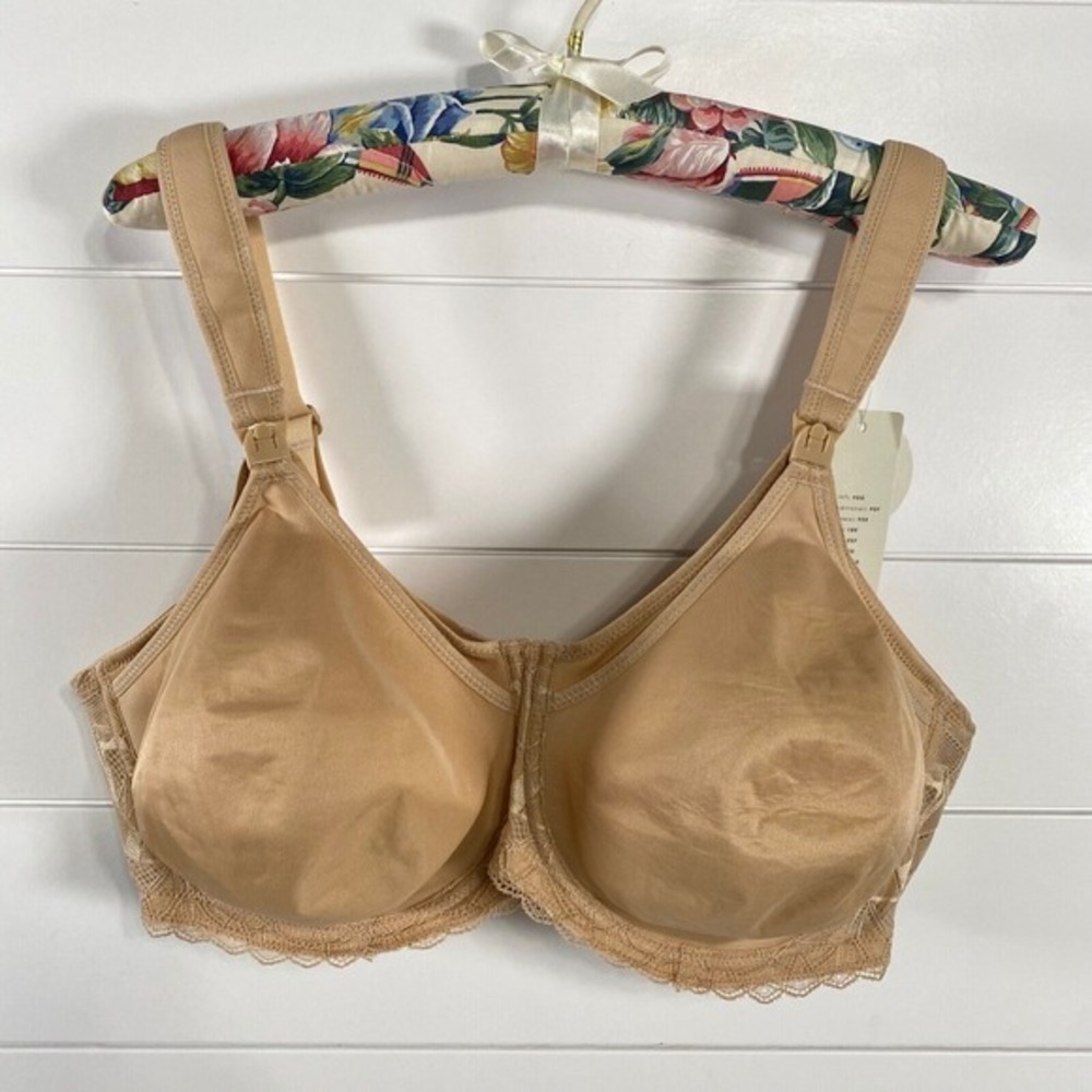 Parfait Womens Leila Full Cup‎ Nursing Bra 34DD NWT Bare Nude Underwire Support